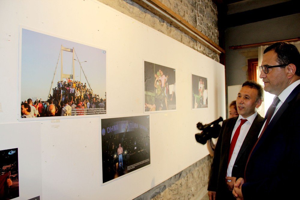 İha’nın 15 Temmuz Fotoğraf Sergisi Giresun’da Açıldı