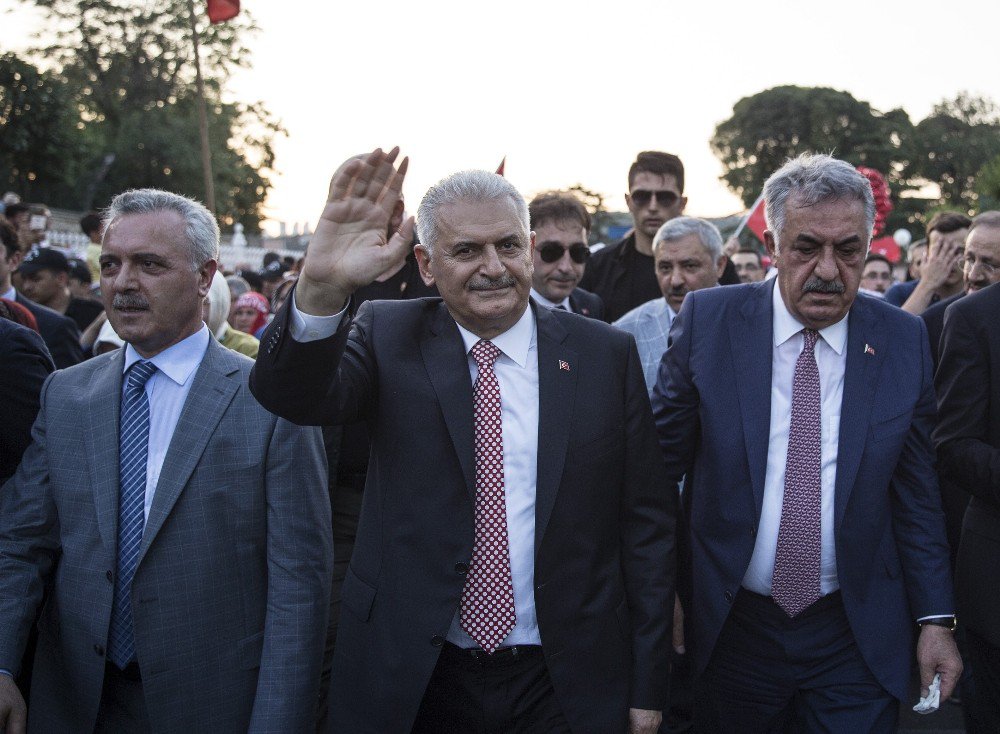 Başbakan Yıldırım: “Milletimizin Darbecilere Darbeyi Vurmuştur”