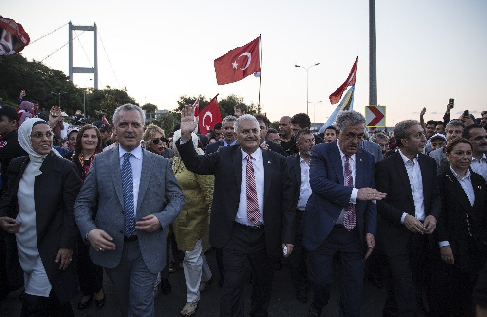 Başbakan Yıldırım: “Milletimizin Darbecilere Darbeyi Vurmuştur”