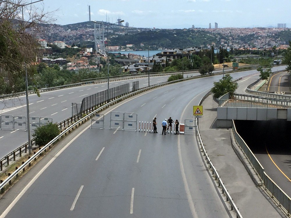 Zincirlikuyu’da Toplanan Kalabalığın Köprüye Gitmesine İzin Verilmedi