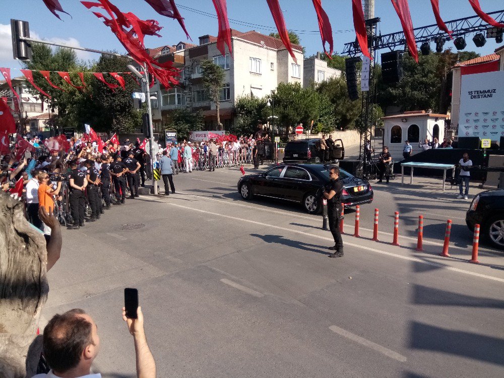 Cumhurbaşkanı Erdoğan, 15 Temmuz Törenleri İçin İstanbul’a Geldi