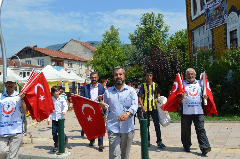 15 Temmuz Etkinliğine Renk Kattı