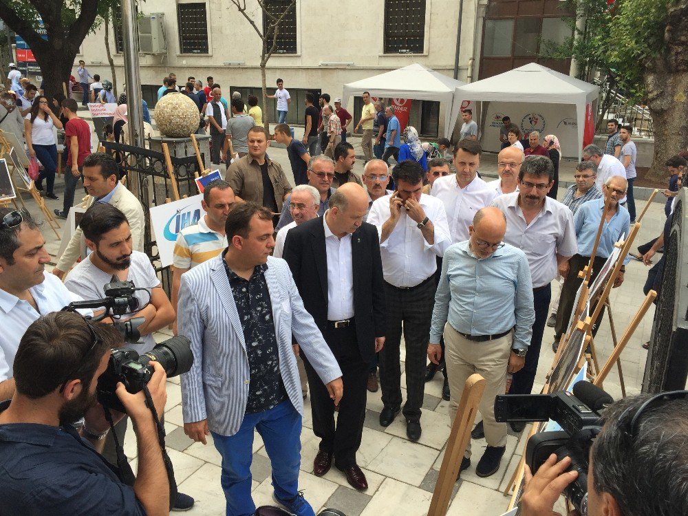 O Gecenin Simge Fotoğrafları 15 Temmuz Demokrasi Meydanı’nda Sergileniyor