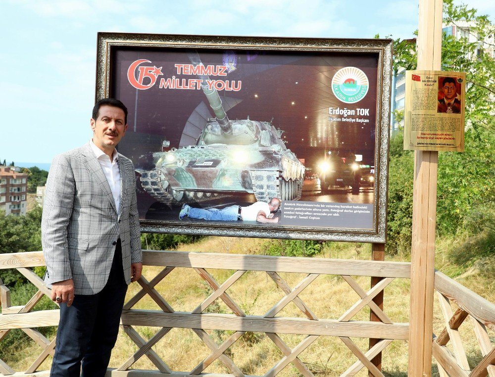 İlkadım’da "15 Temmuz Millet Yolu Ve Şehitler Anıtı" Açıldı