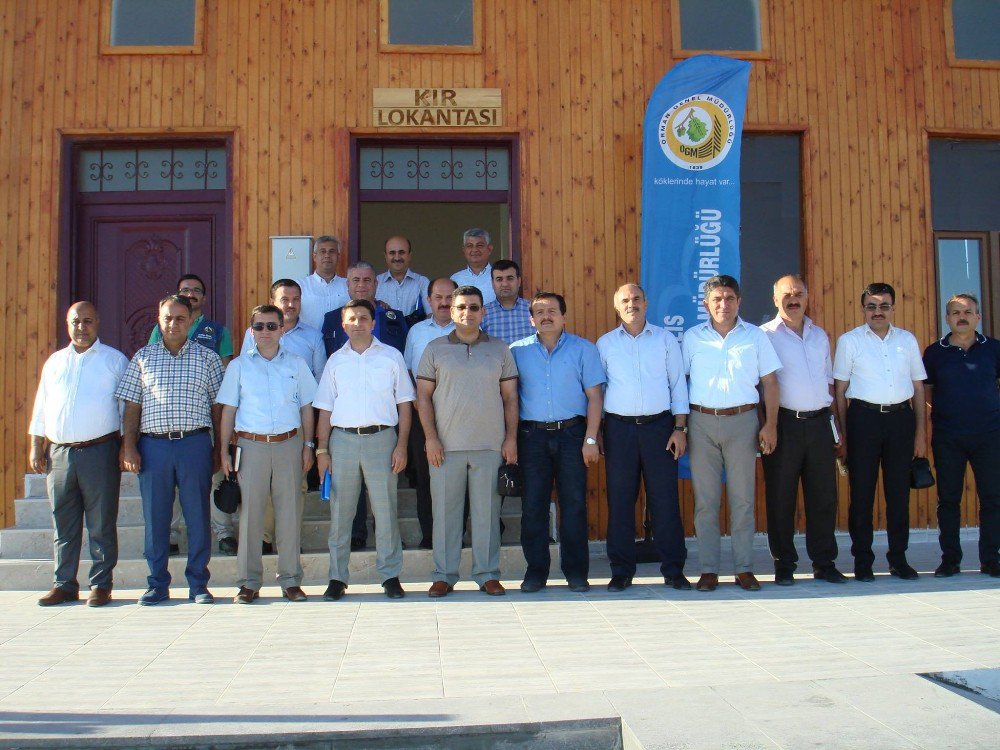 Orman Bölge Müdürlüğü Toplantısı Kilis’te Yapıldı
