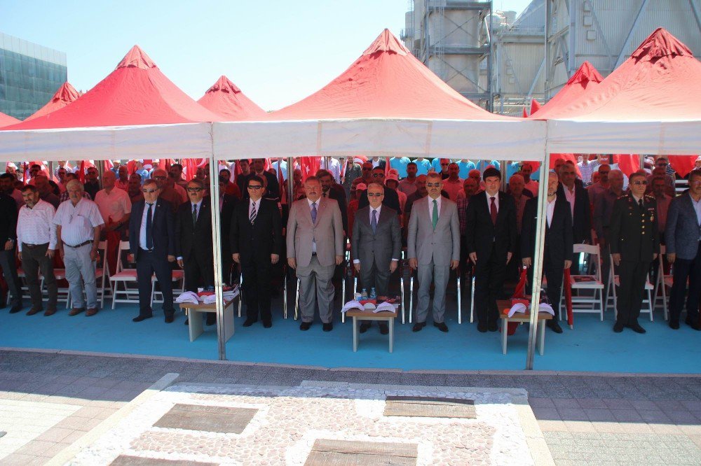 15 Temmuz Şehitleri Kayseri Osb’de Anıldı