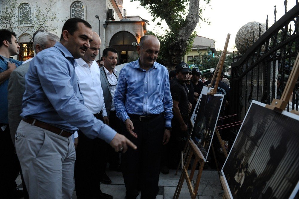 Müezzinoğlu, İha’nın Fotoğraf Sergisinde O Geceyi Tekrar Yaşadı