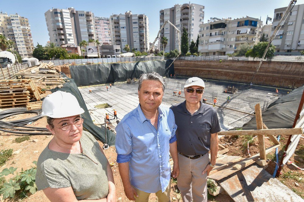 Muratpaşa Gösteri Merkezi’nin Temeli Atılıyor