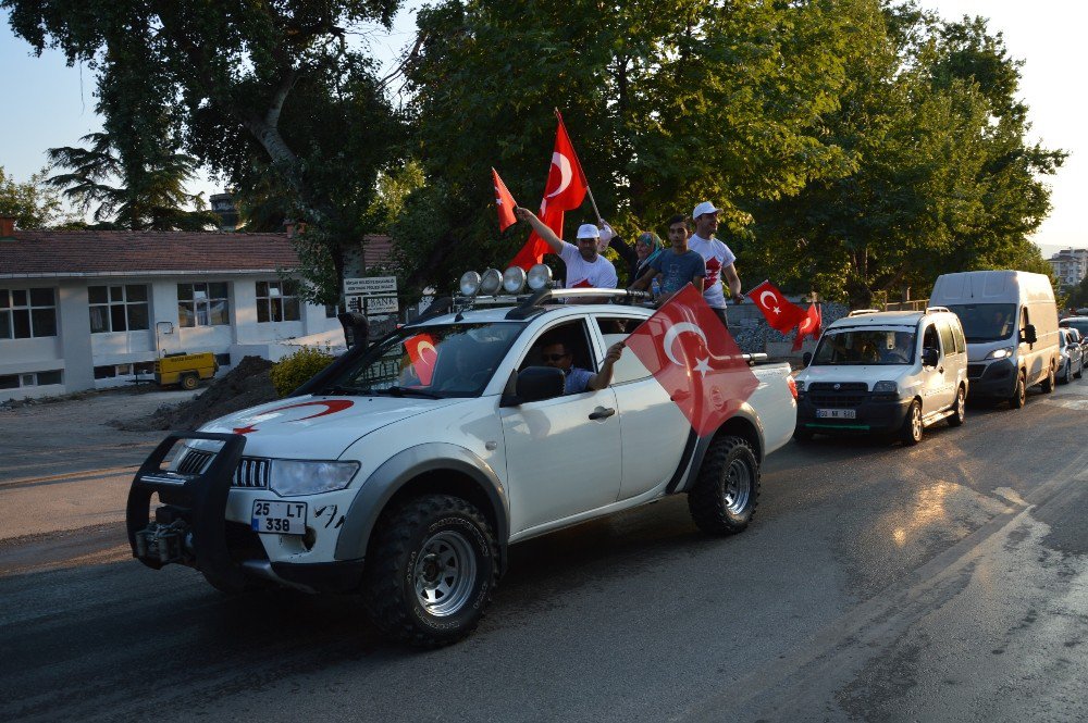 Niksar’da Off-roadlı “Milli Birlik Yürüyüşü” Yapıldı