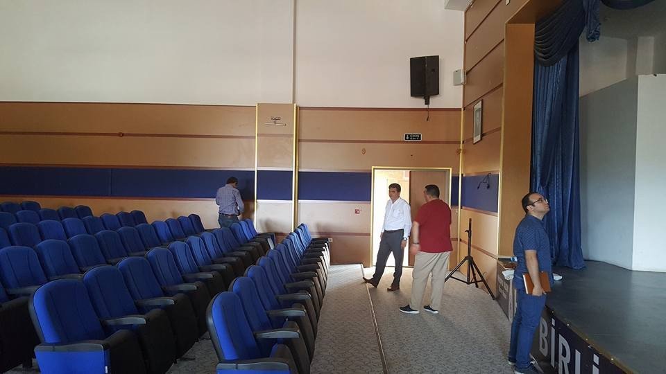 Pazarlıbey Konferans Salonu Genişletiliyor