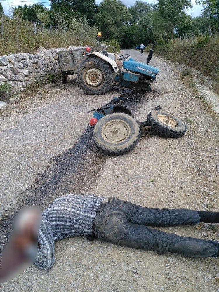 Sinop’ta Traktör Kazası: 1 Yaralı
