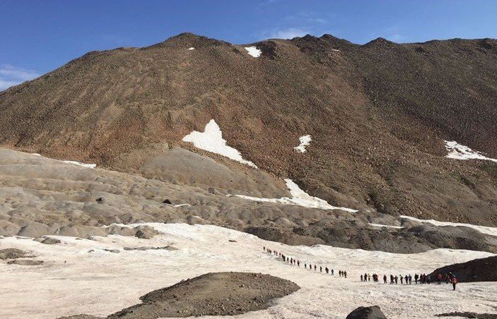 Süphan Dağına 15 Temmuz Zirve Tırmanışı