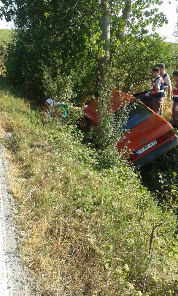 Ergene’de Kaza 1 Ölü