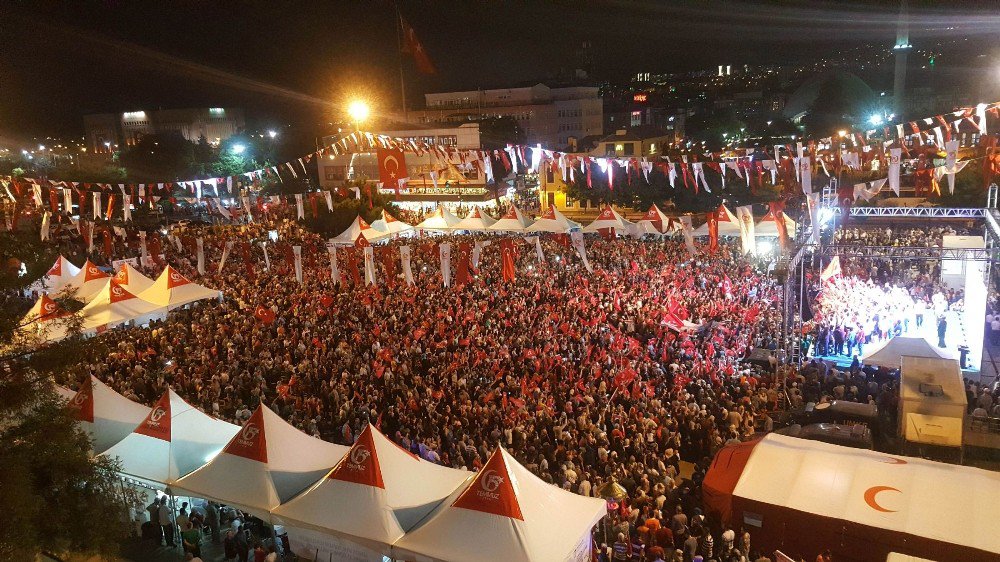 Samsun’da 15 Temmuz Coşkusu