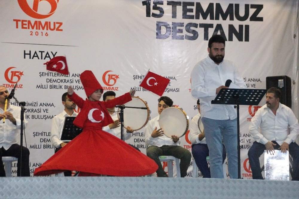 Hatay’da 15 Temmuz Etkinlikleri