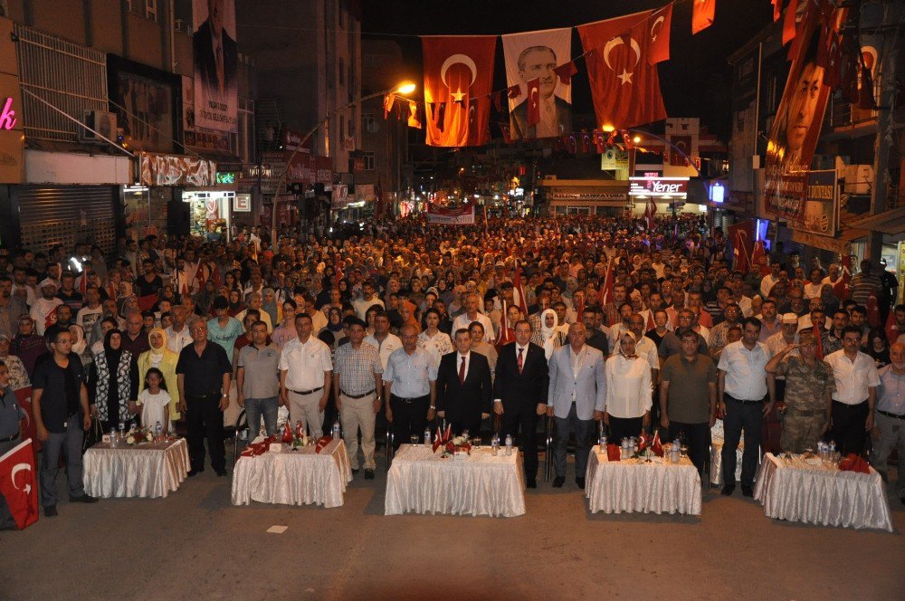 Dörtyol’da "15 Temmuz Demokrasi Ve Milli Birlik Günü"