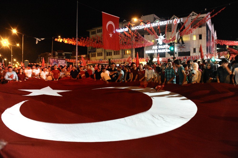 Bursa’da 15 Temmuz Etkinlikleri