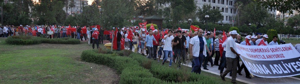 Yargı Mensubu Ve Çalışanlarından 15 Temmuz Yürüyüşü