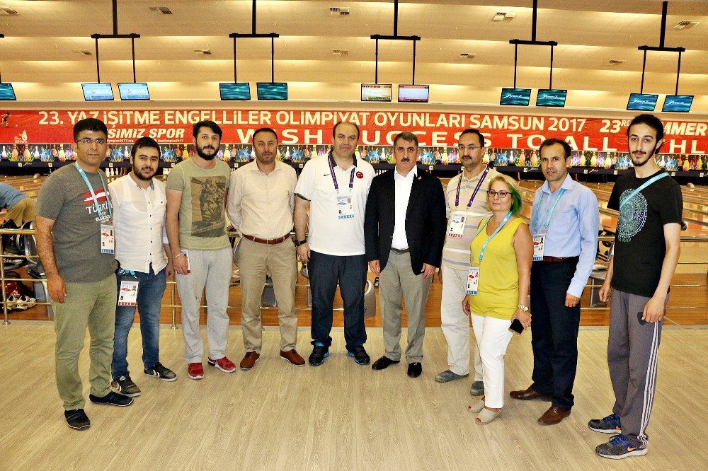 Köktaş, Olimpiyat Salonları Hakkında Bilgi Aldı