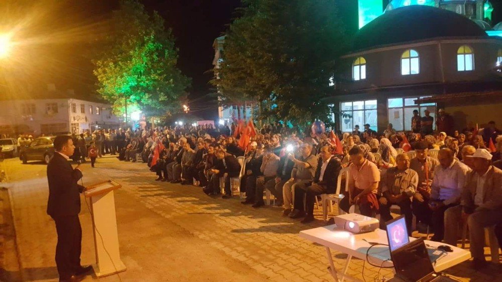 Çavdarhisar, 15 Temmuz Demokrasi Zaferi Ve Şehitleri Anma Günü’nde Tek Yumruk