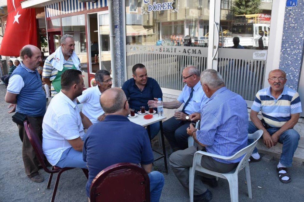 Başkan Kadir Albayrak Üst Yapı Çalışmalarını İnceledi