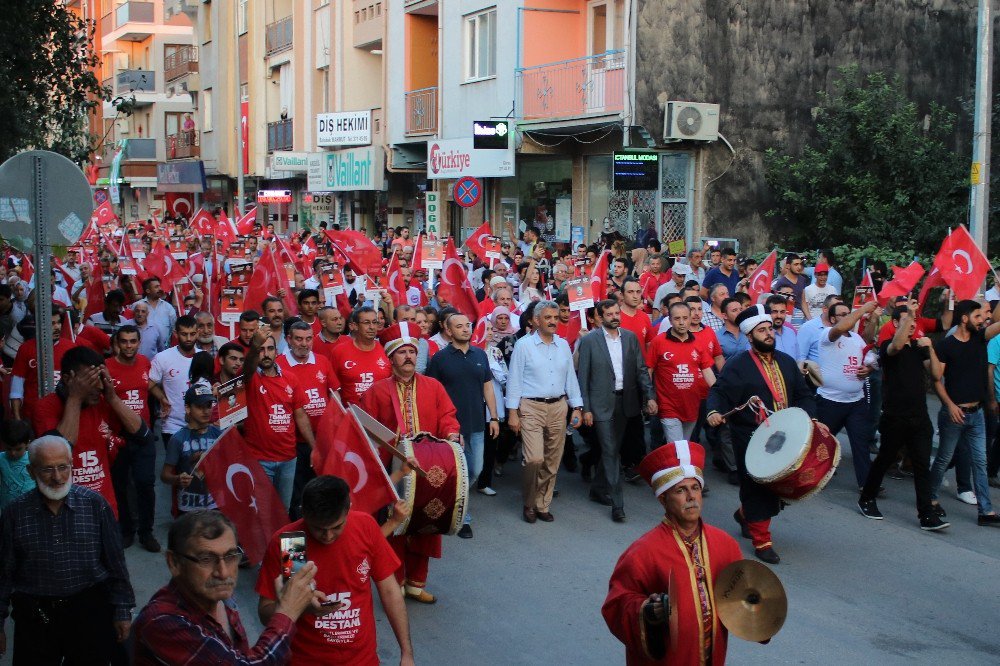 Gürsu’da 15 Temmuz Demokrasi Ve Milli Birlik Günü Coşkusu