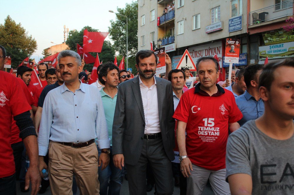 Gürsu’da 15 Temmuz Demokrasi Ve Milli Birlik Günü Coşkusu