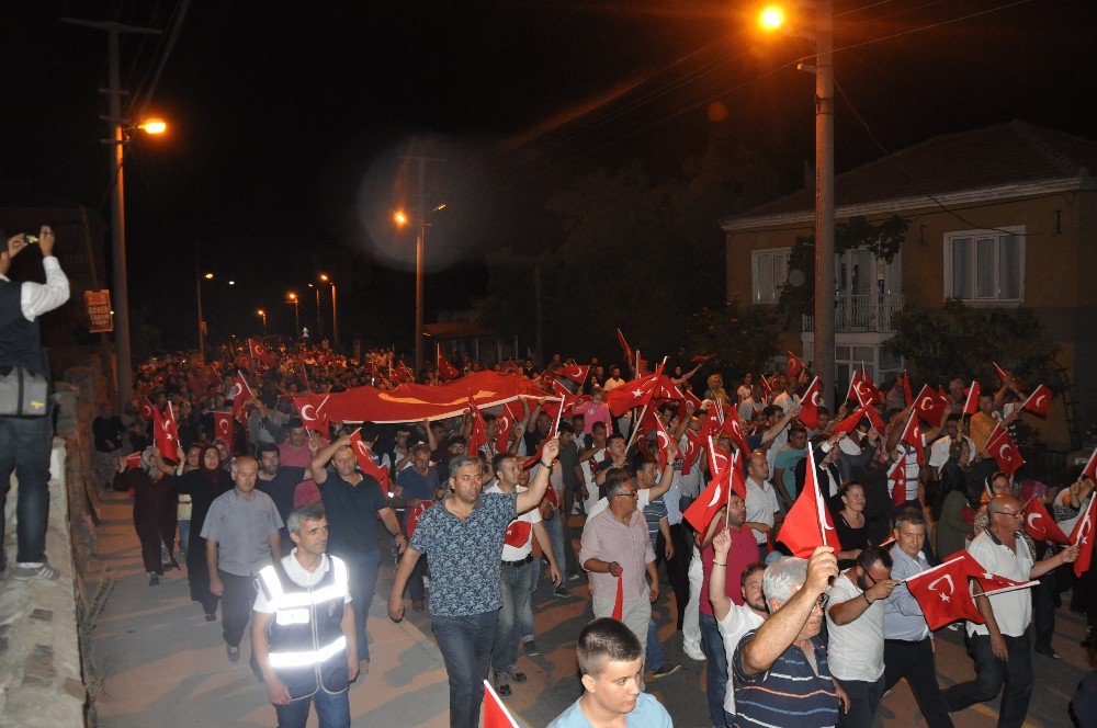 15 Temmuz Şehitleri Ayvacık’ta Anıldı