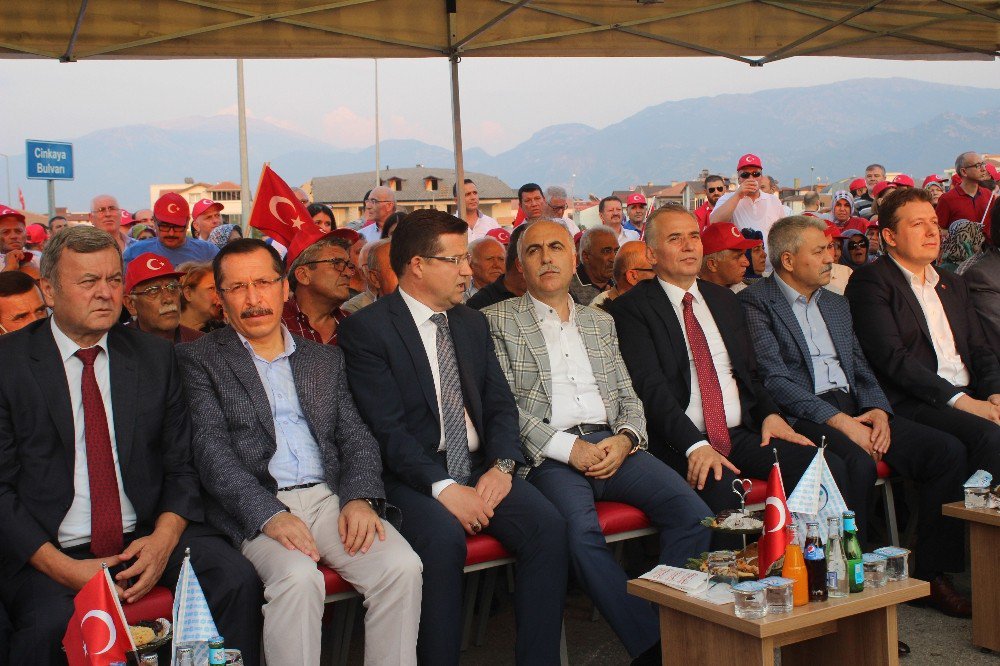 15 Temmuz Şehitler Anıtı Denizli’de Açıldı