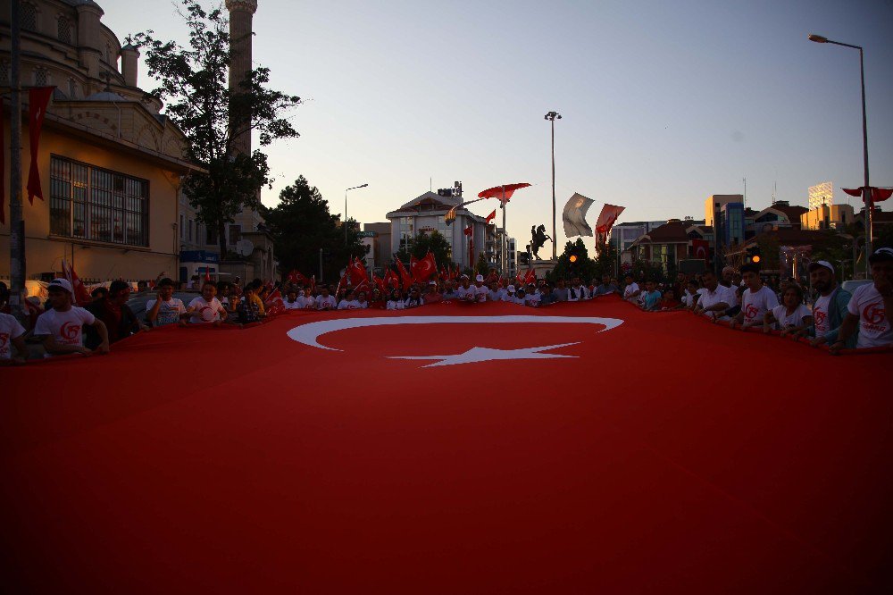 Çerkezköy’de 15 Temmuz Ruhu Yaşatıldı