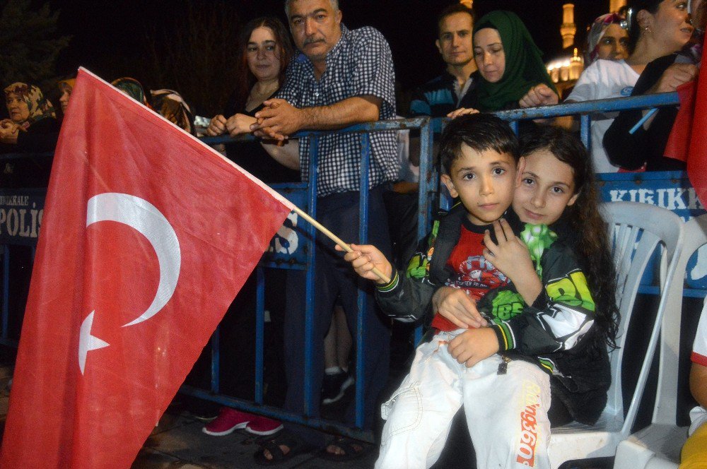Kırıkkale’de Demokrasi Nöbeti Heyecanı