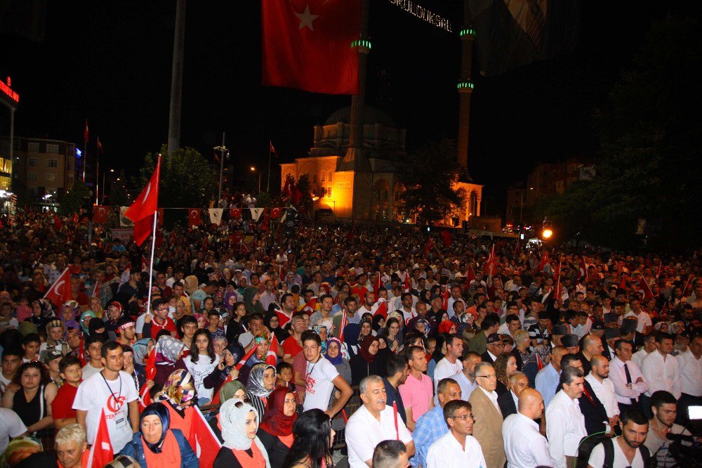 Çerkezköy’de 15 Temmuz Ruhu Yaşatıldı