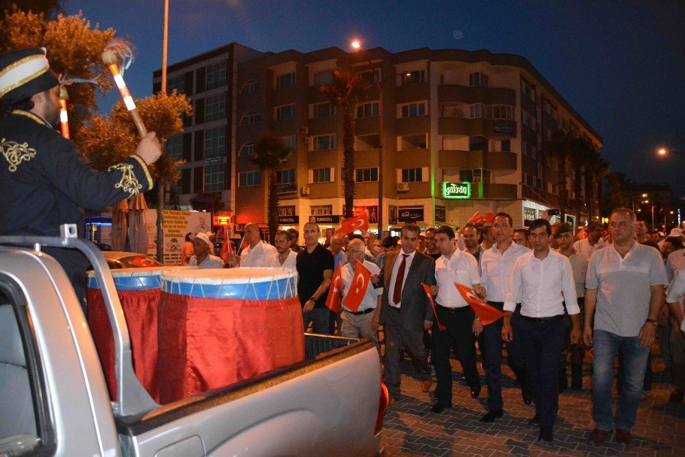 Ortaca’da 15 Temmuz Demokrasi Ve Milli Birlik Günü Etkinlikleri