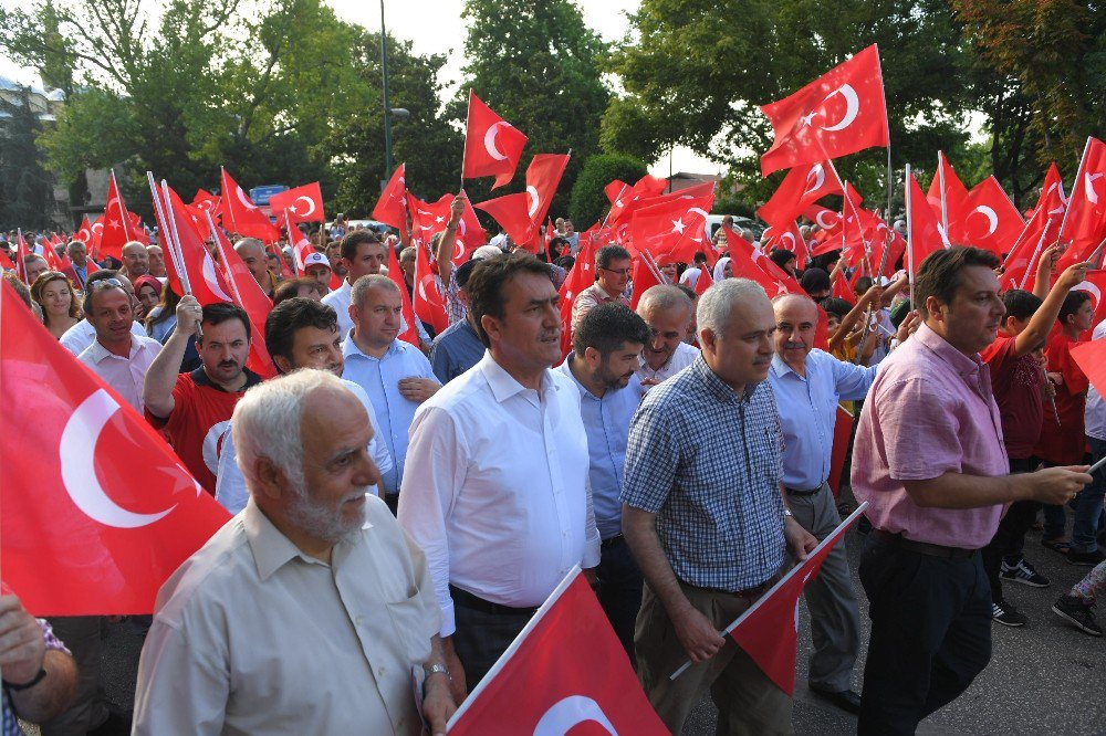 15 Temmuz Demokrasi Meydanı’na Görkemli Açılış