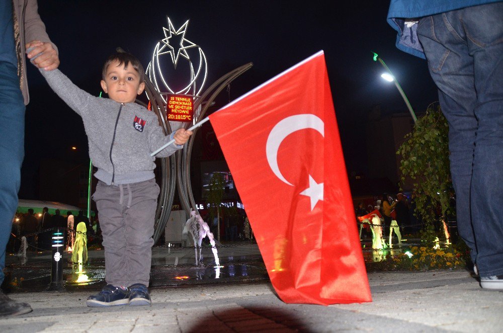 Sarıkamış’ta 15 Temmuz Milli Birlik Yürüyüşü Ve Demokrasi Nöbeti