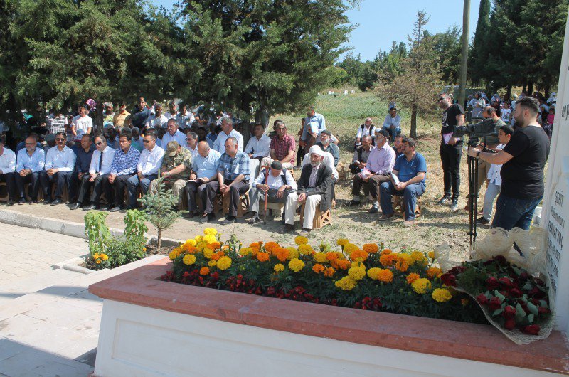 15 Temmuz Şehidinin Anıt Mezarı Törenle Açıldı