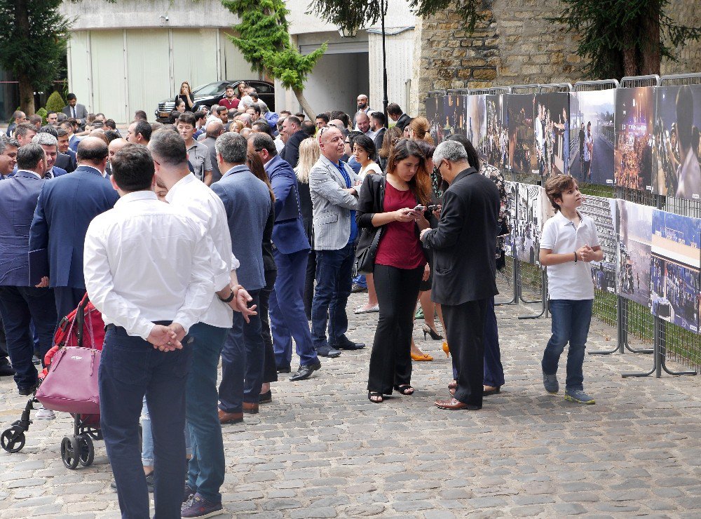 Paris’te 15 Temmuz Şehitleri Anıldı