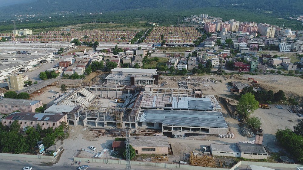 Türkiye’nin En Büyük Spor Kompleksi Yıldırım’da Hızla Yükseliyor