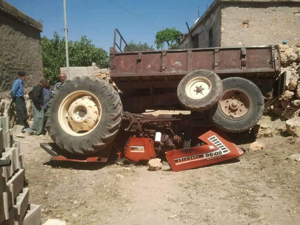 Çalıştırdığı Traktörün Altında Kalan Çocuk Yaralandı