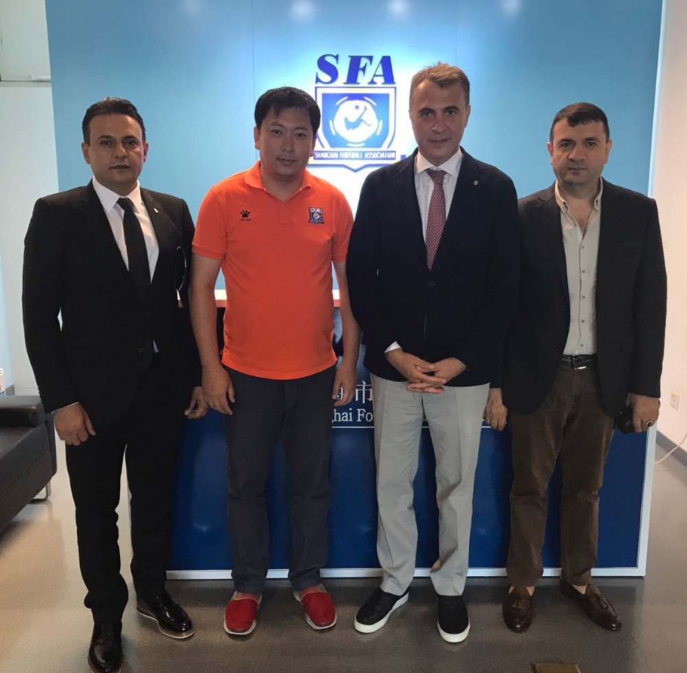 Fikret Orman, Şanghay Futbol Federasyonu’nu Ziyaret Etti