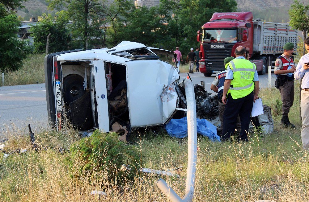 Karabük’te Trafik Kazası: 1 Ölü