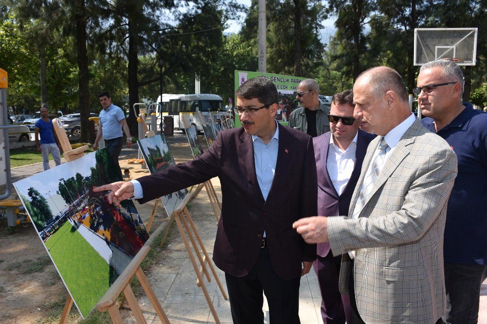 Gençlik Parkı Yeniden Düzenleniyor