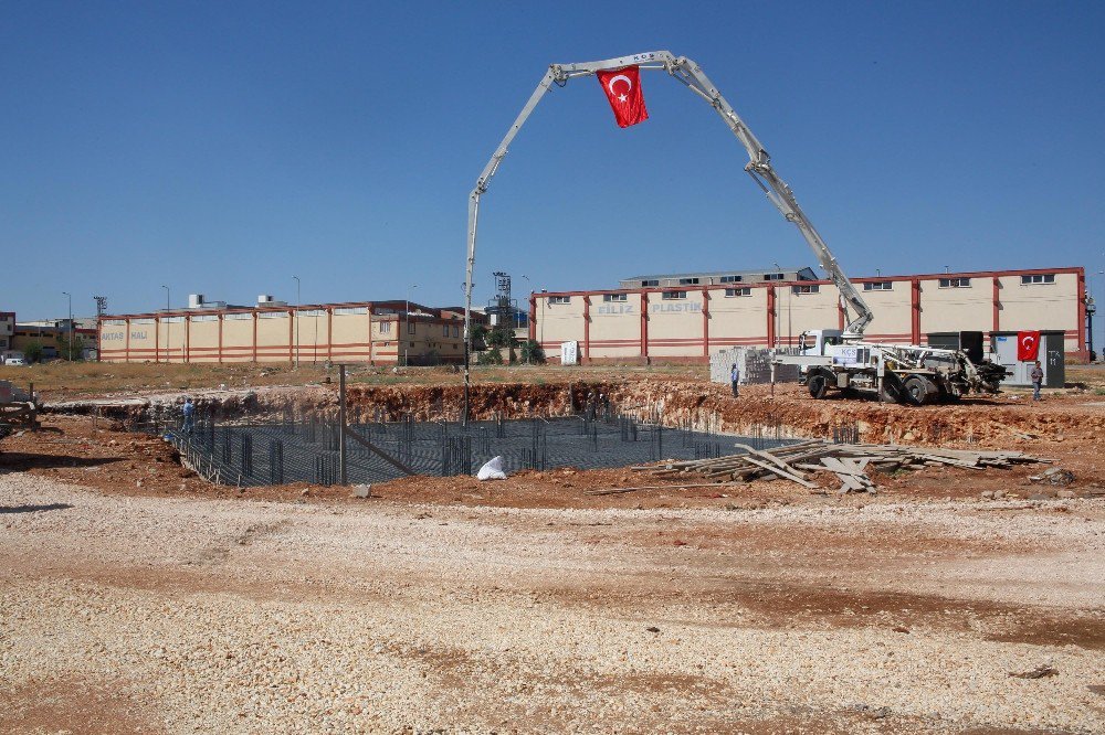 Taşlıca Sanayi Camisinin Temeli Dualarla Atıldı