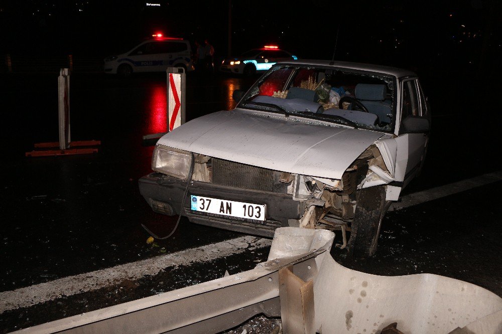 15 Temmuz Şehitler Köprüsü’nde Trafik Kazası: 2 Yaralı