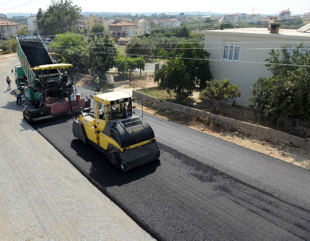 Manavgat Ulukapı’da Asfalt Çalışması