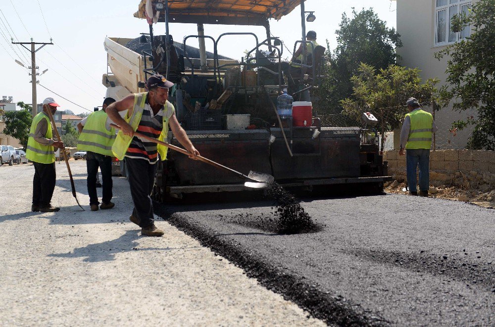 Manavgat Ulukapı’da Asfalt Çalışması