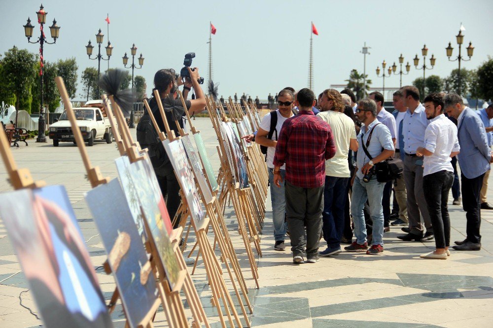 Samsun’da Muhabirlerin Çektiği Fotoğraflar Sergilendi