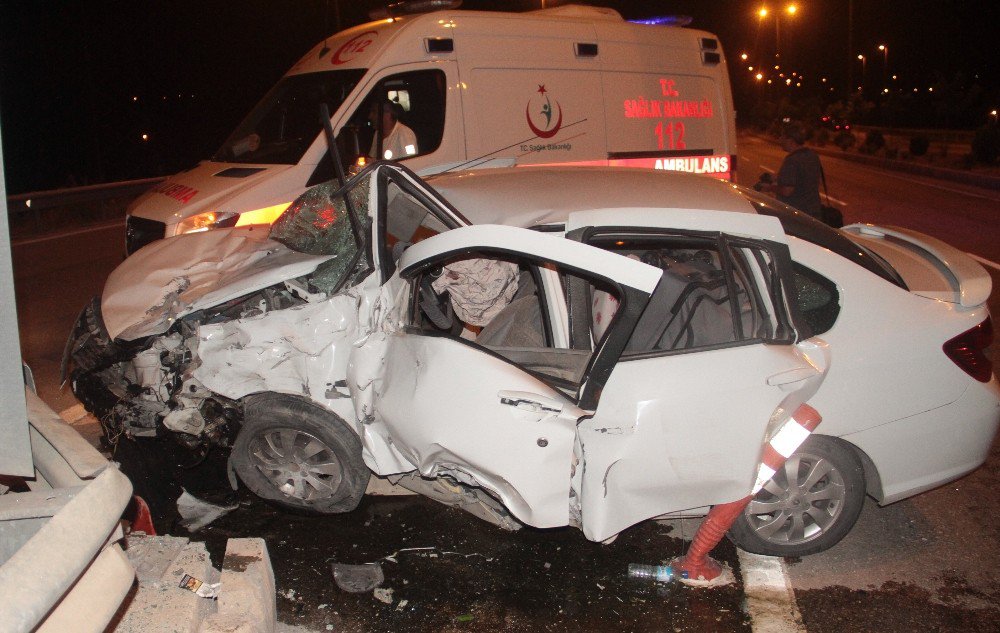 Elazığ’da Trafik Kazası:2 Yaralı