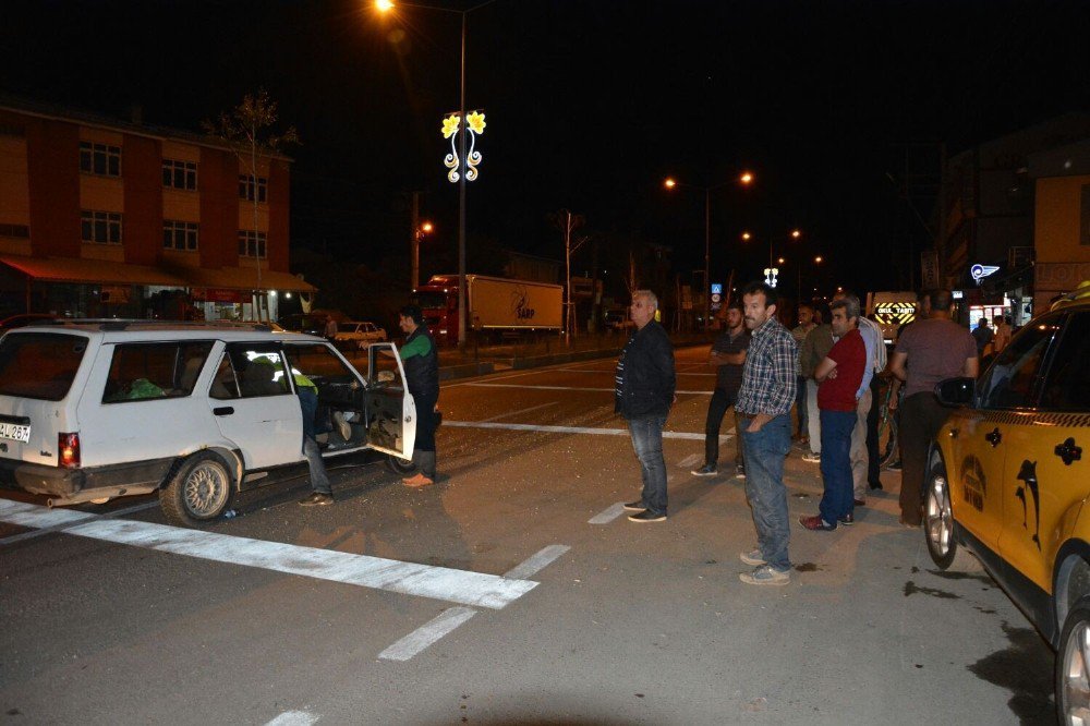 Aşkale’de Trafik Kazası: 1 Yaralı