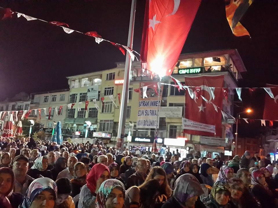 15 Temmuz Gazisi Simav’da Halkla Buluştu